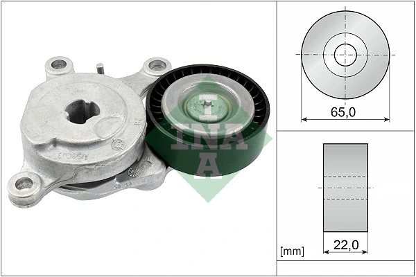 Belt Tensioner, V-ribbed belt